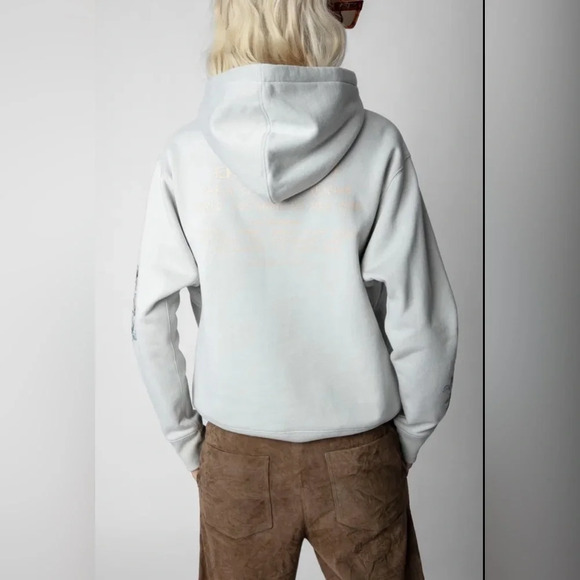 Zadig & Voltaire Spencer Hooded Cotton Graphic Print
Sweatshirt - Picture 2 of 13